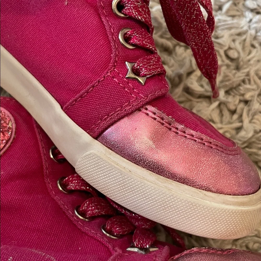 2017 Gymboree “Cosmic Club” Glitter High Tops, Size 11